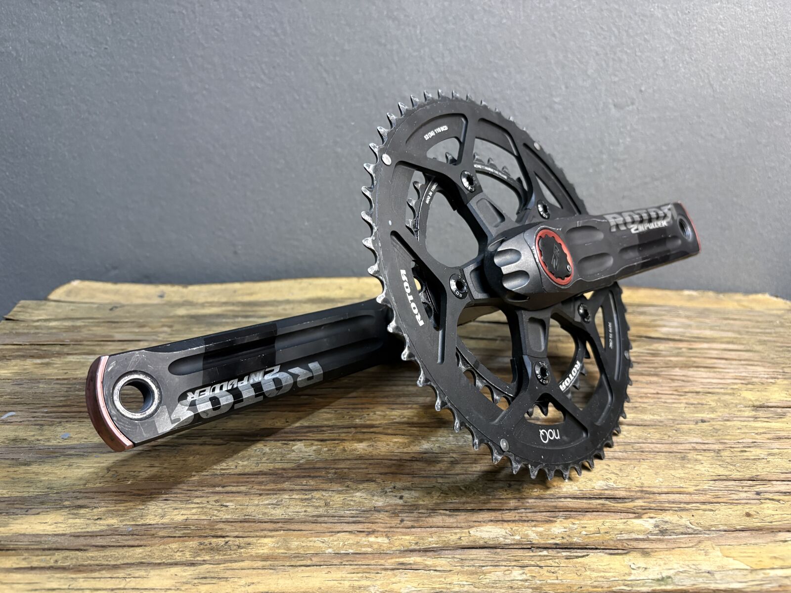Rotor 2 in Power meter crank set | 175mm | 52/36T