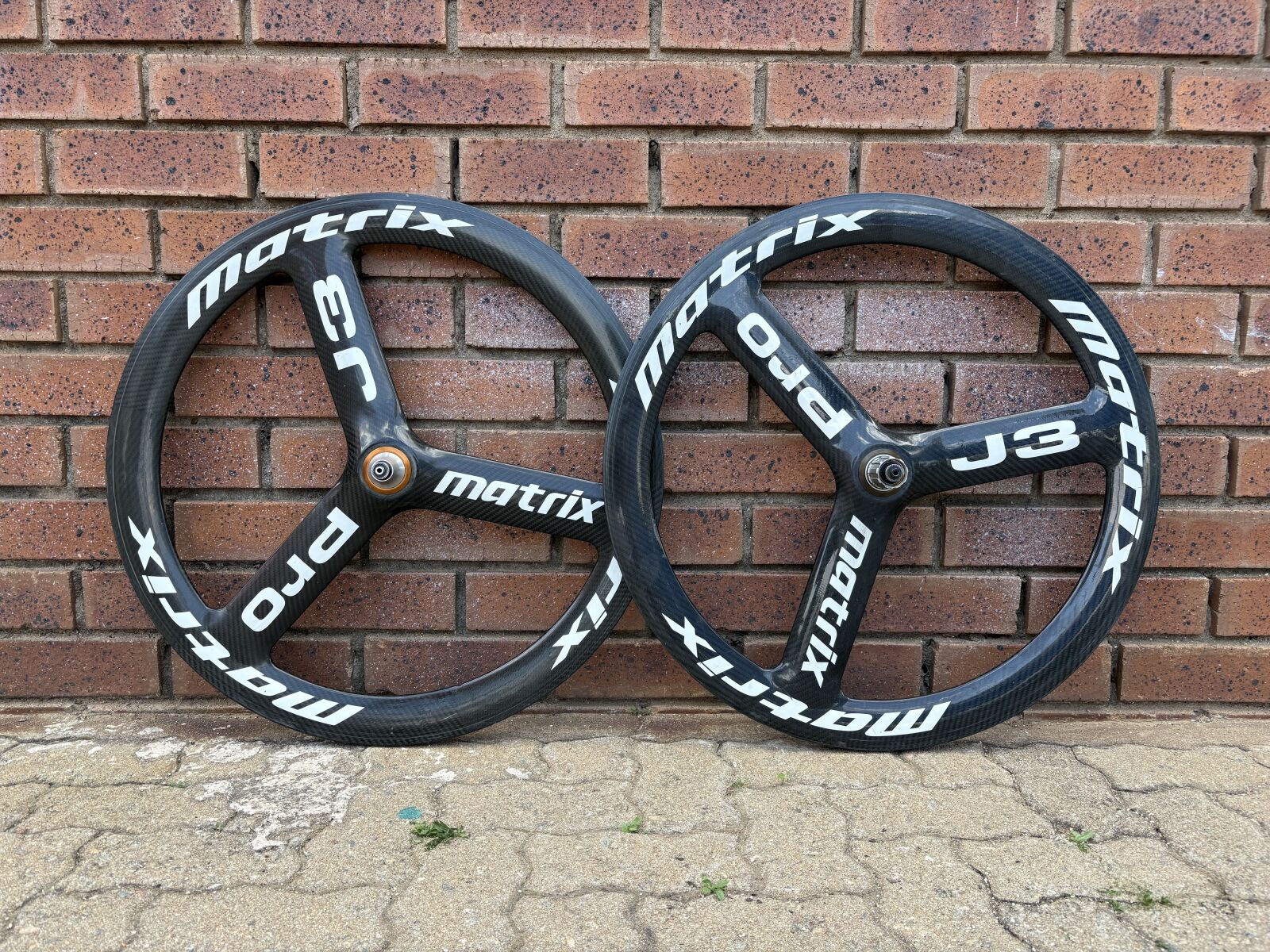 Matrix Pro J3 Tubby Wheelset | Carbon | Tri-spoke